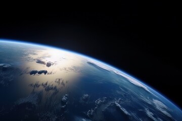 Wall Mural - Planet Earth in space. Generative ai