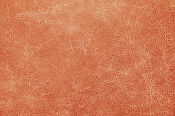 Wall Mural - Genuine, natural, artificial orange leather texture background. Luxury material for header, banner, backdrop, wallpaper, clothes, furniture and interior design. ecological friendly leatherette.