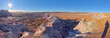 © robertharding - View of the Blue Forest plains from the lower part of Blue Mesa in Petrified Forest National Park, Arizona