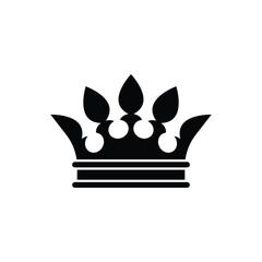 Wall Mural - crown logo icon design vector
