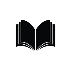 Wall Mural - book logo icon design vector