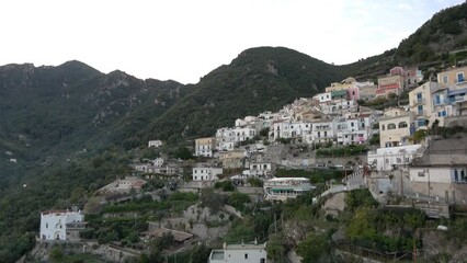 Poster - The Italian village of Albori.