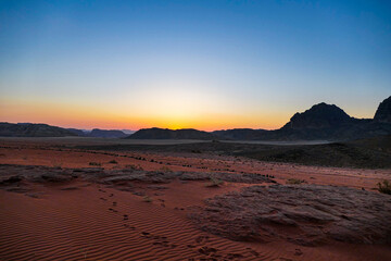 Canvas Print - Wadi Rum, Jordanien, 