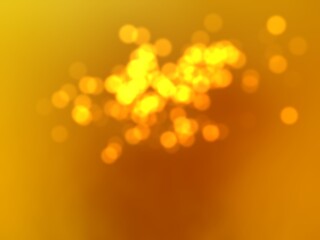 abstract gold background with bokeh