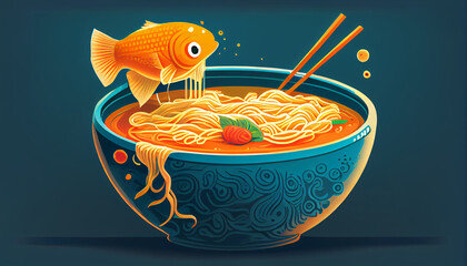 goldfish in a bowl
