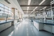 © Rawf8 - Interior of a modern laboratory. Science lab for Chemistry tests. Generative AI