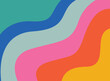 Colorful abstract background Rainbow lines
