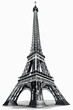eiffel tower vectorial in a white background 
