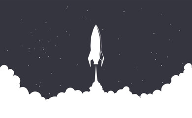 spaceship launch to deep space
