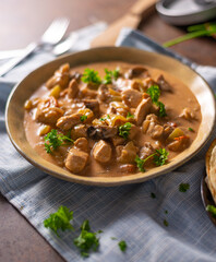 Wall Mural - Homemade chicken Tikka Masala