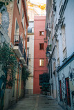 Fototapeta Uliczki - Narrow and picturesque streets of Valencia, Spain town.