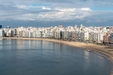 Montevideo, Uruguay city beach