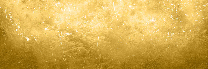 Wheathered gold and scratched texture background. 3d illustration