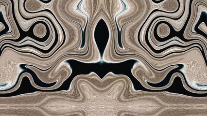 Wall Mural - Colorful abstract psychedelic neon liquid backdrop. Water ink or acrylic paint marbled iridescent vivid texture. Colorful panoramic liquid wave background. Abstract fluid swirl pattern