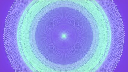 Fototapete - Abstract background with rounded wire structure. 3d rendering loop animation 4K