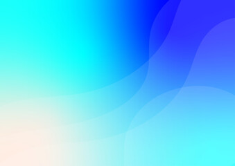 Wall Mural - Abstract blue background for design or presentation, abstract blue ice colored background with gradient