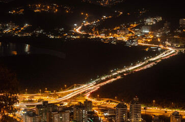 Paisagem Urbana Cidade Florianopolis Centro Trindade Itacorubi Beira Ilha Mar Baía Norte Morro da Cruz Prédios Arquitetura Engenharia Urbanismo Santa Catarina Por do Sol Drone Aérea