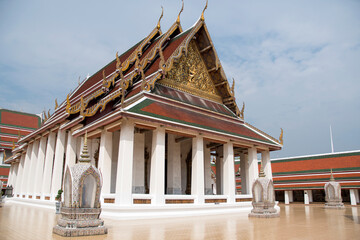 Ordination Hall in the Wat Saket