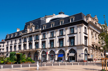 Wall Mural - Opera house of Clermont-Ferrand during daytime. Auvergne-Rhone-Alpes region, Puy-de-Dome department of France.