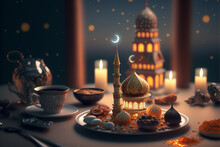 Ramadan, The Holy Month Of Muslims, Generative AI