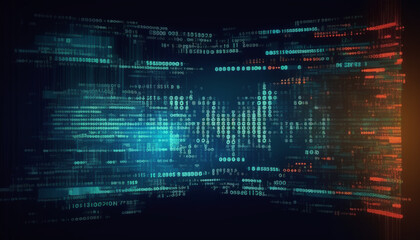 Programming code abstract technology background of software developer and Computer script