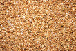 Buckwheat groats top view.The texture of buckwheat.Buckwheat background.