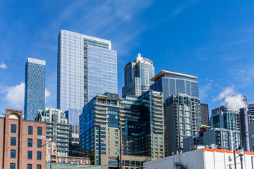 Sticker - City Skyscrapers In Seattle 9