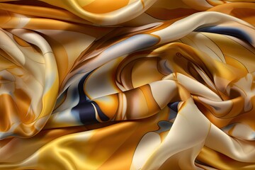 Seamless texture of silk fabric