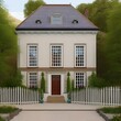 © Ai.Art.Creations - Beautiful Georgian house553, Generative AI