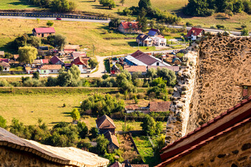 Wall Mural - Famous Rupea fortress in Transylvania, Romania. Rupea Citadel (Cetatea Rupea), Romania, 2022