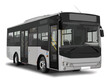 © For - 3d bus luxury vip first class travel electric zero carbon emition tourism tour public route modern art design vector template isolated white background