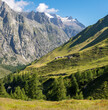 The Val Ferret valley in Italy - Trekking Mont Blank.