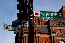 Pennsylvania Ave Street Sign 