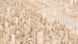 © Juanjo McLittle/Stocksy - 3d model of an aerial view of Manhattan