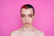 © Roman Shalenkin/Stocksy - Portrait Of A Non-Binary Man With Makeup On