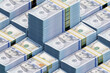 © Pixel Stories/Stocksy - US dollars money stacks / growth /salary /savings concept