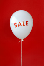 Red Sale Balloon