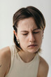 © Sergey Filimonov/Stocksy - Woman feeling pain