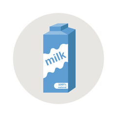 Poster - Flat Milk Icon