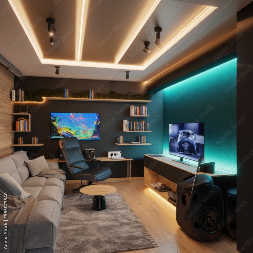 Gaming Room Concept Ideas