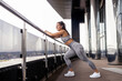 © pucko_ns - Fit woman exercise on terrace and feel so good