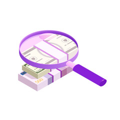 Sticker - Marketing Isometric Icon