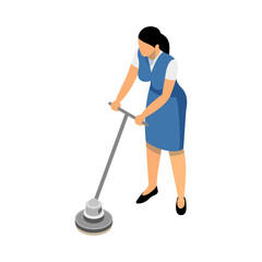 Canvas Print - Cleaning Service Icon