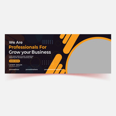 Wall Mural - banner design for your online class, webinar vector design, post design, school admission banner vector design, post vector