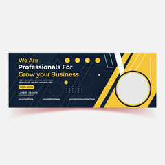 Wall Mural -  banner design template for your instate, webinar vector design, post design, school admission banner vector design, post vector.