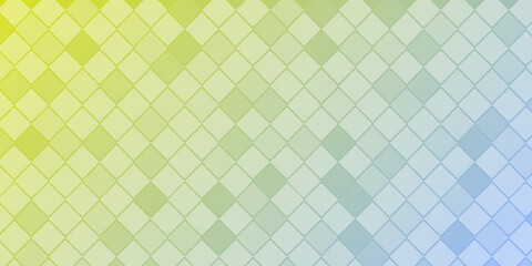 Wall Mural - Seamless geometric pattern with square