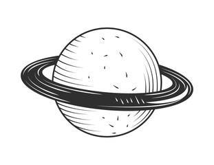 Wall Mural - space planet icon