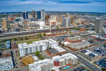 Wall Mural - Aerial View of Birmingham, Alabama