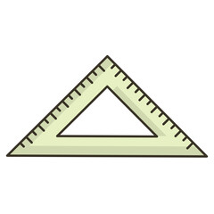 Poster - ruler triangle