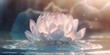 a transparent body sitting in lotus posistion, meditating Generative AI